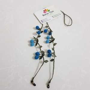 Piezas de anteojos İğne Oyası Kiraz Gözlük İpi Mavi azul abierto y azul cielo - Product Image 1