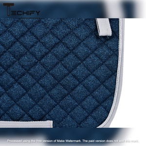 Durable Glitter Horse Saddle Pads for Equestrian Training Racing and Riding <b>Accessories</b> with Stylish Shiny Finish - Product Image 5