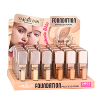 Fond de teint liquide matifiant, blanchissant, minimisant les pores, contrôlant le sébum, couvrance totale, imperméable, résistant à la transpiration, longue tenue