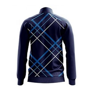 ชุดวอร์มแขนยาวมีซิปสำหรับผู้ชายชุดวิ่งออกกำลังกายพิมพ์ลายโลโก้ตามสั่ง - Product Image 4