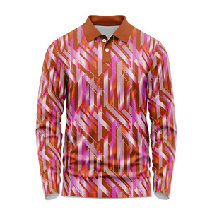 Camiseta de Golf Profesional de Manga Larga, Antiarrugas, de Jersey Sólido, Material Atlético para Entrenamiento al Aire Libre y Viajes - Product Image 3