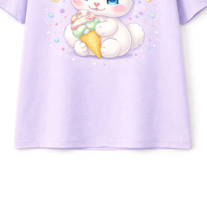 T-shirts pour enfants 100% coton à manches courtes, doux, respirant, décontracté, haut d'été pour garçons et filles, 100% confortable, durable, tee-shirt de tous les jours - Product Image 4