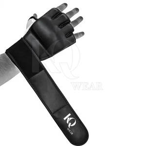 Gants de MMA en cuir robustes pour la pratique professionnelle avec une forme ergonomique, un design léger et une protection améliorée - Product Image 5