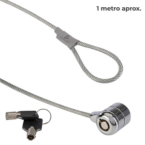 ตัวล็อคความปลอดภัยสำหรับแล็ปท็อปแบบโลหะที่ยืดหยุ่นได้ พร้อมดีไซน์ใช้งานได้จริงด้วยกุญแจ - Product Image 2