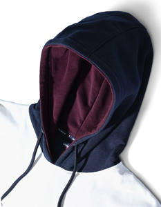 Ropa de calle con estampado DTF personalizado para hombre, sudaderas con capucha, primavera 100%, poliéster/algodón, serigrafía bordada en 3D, teñido liso - Product Image 4