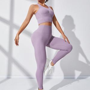 Vêtements de sport d'automne grande taille pour femmes vêtements de fitness modestes avec ensembles solides respirants pour les filles de yoga - Product Image 2