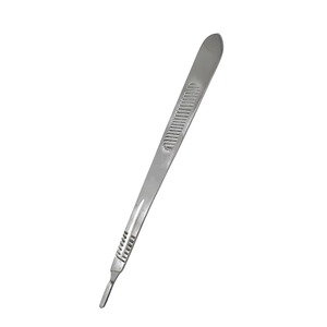 Manche de scalpel chirurgical en acier inoxydable, instrument médical réutilisable, instrument de coupe pour chirurgie orthopédique vétérinaire - Product Image 6