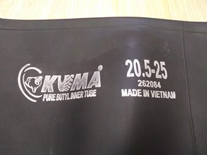 Cámara de Aire de Alto Rendimiento KUMA de Caucho Natural de Butilo para Motocarros y Automóviles de Pasajeros, Neumático Usado Negro, 12 Meses de Garantía - Product Image 2
