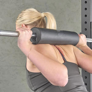 Protection d'épaule et de cou pour haltères, vente en gros personnalisée, pour squats, hip thrusts, musculation, entraînement en salle de sport - Product Image 1