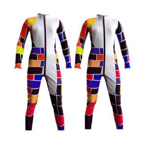 Traje de Neopreno de 3mm de Cuerpo Entero, Manga Larga, Cierre Frontal, Traje de Buceo de una Pieza para Surf y Moto Acuática - Product Image 2