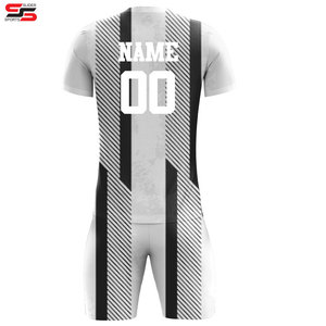 Uniforme de football de couleur personnalisé pour hommes Kits d'uniformes de football Ensemble d'uniformes de football respirant de haute qualité Équipe - Product Image 4