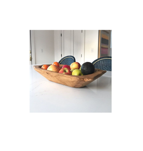 Bol à pâte de fruits en bois gros ustensiles de cuisine bol à pâte de fruits en bois d'acacia pour la décoration de table de salon - Product Image 3