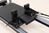 Studio Pilates Yoga, Peralatan Pilates Komersial, Mesin Pilates, Reformer Pilates dari Aluminium Alloy Putih