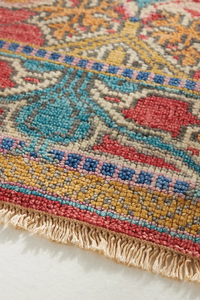 Elégant tapis en laine noué à la main Bennet doux et durable avec poils hauts pour des conceptions de pièces modernes et sophistiquées - Product Image 3