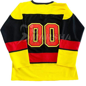 Diseña Tu Propia Camiseta de Hockey sobre Hielo con Nombre de Equipo Personalizado, Diseño Popular, Camiseta de Hockey sobre Hielo de Color Sólido - Product Image 2
