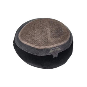 Perruque toupet Miraje Model Taz Hair BD en cheveux humains Remy indiens avec base en dentelle et en PU, ondulations profondes et ondulations naturelles - Product Image 3