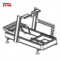 Simulateur de course en aluminium haut de gamme avec siège à mouvement complet pour un divertissement sportif immersif en réalité virtuelle, configuration professionnelle pour la simulation de course