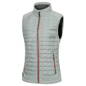 Custom Wholesale Body Warmer Roupas Sem Mangas Zip Up Jacket Outdoor Body Warmer Puffer Gilets Vest