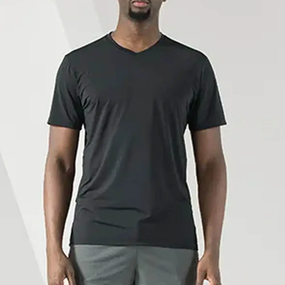 Logo-Druck 100% Baumwolle Custom Men T-Shirt Bedrucktes Kurzarm-T-Shirt aus 100% Baumwolle