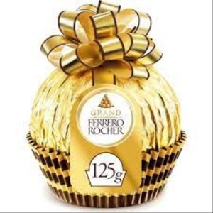 กล่องบรรจุส่วนผสมบิสกิตแบบกึ่งหวานสำหรับห่อสีทองจาก Rocher - Product Image 6