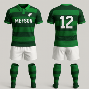 Nouveautés 2025 Maillots de rugby américains sublimés respirants à séchage rapide Ensembles en gros Unisexe Uniformes d'équipe personnalisés Haute qualité - Product Image 1