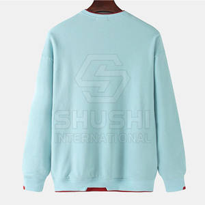 Service OEM fabriqué en haute qualité 100% coton solide hiver hommes sweats Logo personnalisé & Design en gros - Product Image 5