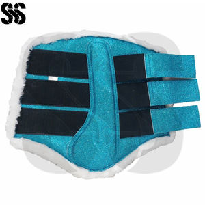OEM ODM, tapis de selle pour cheval de haute qualité, durable, doux, respirant, antidérapant, ensembles de couleurs personnalisées pour le saut d'obstacles, le dressage, l'équitation sur sentier - Product Image 3