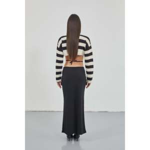Falda Maxi Bel Baglamali - Negra - Negra - Product Image 3