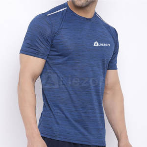 Camisetas de Fitness de peso ligero de secado rápido para hombres Camisetas de Fitness de alta calidad MOQ bajo para hombres Venta en línea - Product Image 2