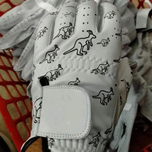 OEM por encargo de cuero genuino guantes de golf al por mayor de etiqueta privada de dedo completo guantes de golf de cuero - Product Image 4