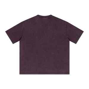 T-shirt noir personnalisé imprimé Connecticut Heavyweight Predictable Design pour homme - Product Image 4