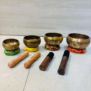 Todos los días Bronce Metal Craft Chakra Sound Bowl Estilo tradicional Budismo-Temático para la alineación interna - Product Image 3