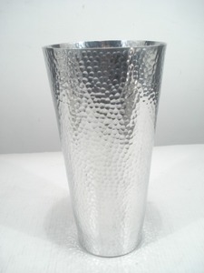 <b>Copper</b> Toned Metal Designer Flower <b>Vase</b> for Home Decorative Item - Product Image 4