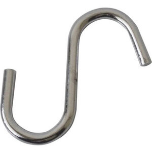 Sc Ganci "s" X Tubo Sottopensili Finitura Cromato (pz.5) - Product Image 1