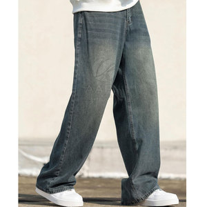 Pantalones Vaqueros Holgados para Hombre, Precio al por Mayor, Nuevo Modelo, Hechos a Medida, Ligeros - Product Image 3