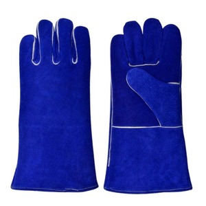 Meilleure vente Nouvelle arrivée Gants de soudage Imperméable en cuir pur Matériel Soudeur Vêtements de travail Gants de qualité antidérapants - Product Image 1