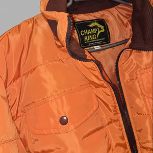 Veste matelassée à capuche de haute qualité avec fermeture éclair, personnalisable, imperméable/vente, logo frontal décontracté - Product Image 6