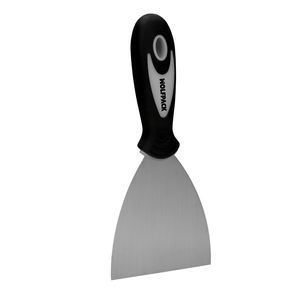 Spatola in Acciaio Inossidabile 60 mm. Impugnatura in Gomma - Product Image 1