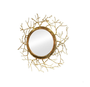 กระจกติดผนังสไตล์วินเทจคุณภาพสูง สำหรับตกแต่งบ้านและโรงแรม วัสดุดี ราคาขายส่ง - Product Image 1