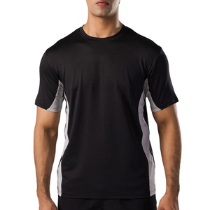 T-shirt d'entraînement personnalisé à manches courtes et col rond, 100 % coton écologique, modèle 2026, à personnaliser – Vente flash - Product Image 4