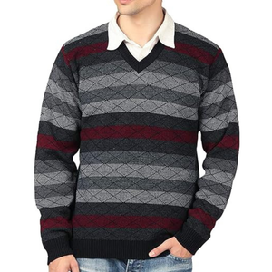 เสื้อสเวตเตอร์ถักผ้าฝ้ายแฟชั่น - Product Image 6