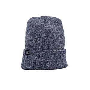 Gorro Frankfurt en color azul marino jaspeado, gorro deportivo - Product Image 1