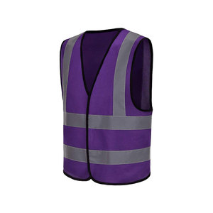 Veste réfléchissante haute visibilité de haute qualité Gilet de sécurité réfléchissant avec logo personnalisé - Product Image 6
