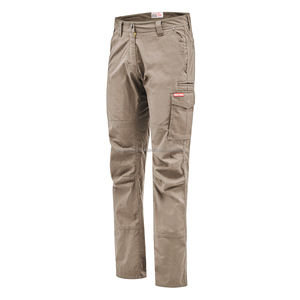 Pantalons de travail utilitaires noirs pour hommes, fabrication en usine, pantalons cargo personnalisés pour hommes - Product Image 5