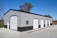 Atelier de réparation automobile abri d'auto entrepôt de motos magasin d'outils de vélo maison d'affaires de vélo structure en acier bâtiment de bushiness