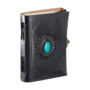 Antique Vintage Leather Journal <b>with</b> Deckle Edge and <b>Lock</b> Closure Wholesale Price for Planning and <b>Diary</b> Use PU Cover - Product Image 1