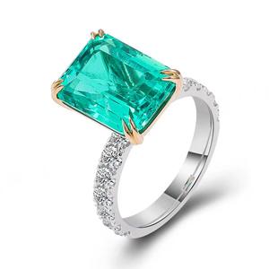 Bague en diamant de laboratoire en forme de cœur 1,02 carat Or 14 carats Alliance pour femme Élégante ronde brillante Cluster Cadeau d'anniversaire - Product Image 3