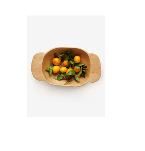 Tazón de frutas de masa de madera de fabricación elegante para cocina hogar artesanía hecha a mano para utensilios de cocina tazón de masa de madera - Product Image 3