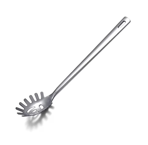 Household Stainless Steel <b>Spaghetti</b> Pasta <b>Spoon</b> Server Wholesale Stainless Steel Home Clew Pasta <b>Spoon</b> Best Sale - Product Image 6