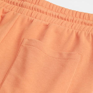 กางเกงขาสั้นผ้าฝ้ายสำหรับผู้ชายเอวยางยืดสไตล์ลำลองแบบเชือกผูกสำหรับวิ่งฤดูร้อน - Product Image 4